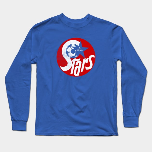 Defunct St Louis Stars NASL Soccer 1977 Long Sleeve T-Shirt by LocalZonly